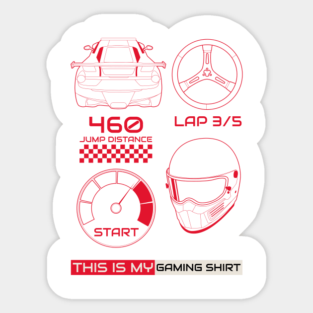 Car Racing Sticker by ForEngineer